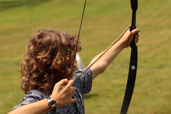 Enjoy Archery Lessons from Ashokan Staff!