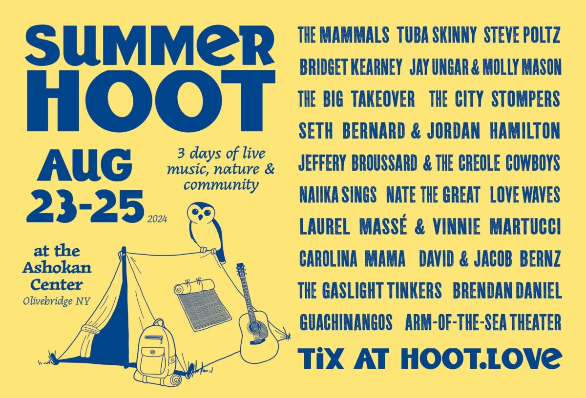 August 23–25: The Summer Hoot returns with eclectic lineup of roots music, dancing, and nature activities for the whole family